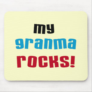 Tapis De Souris My Granma Rocks T-shirts et cadeaux