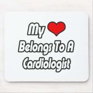 Tapis De Souris My Heart Belongs To A Cardiologue