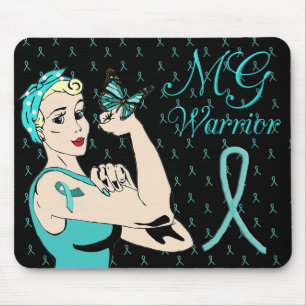 Tapis De Souris Myasthenia Gravis Sensibilisation Ruban Pad