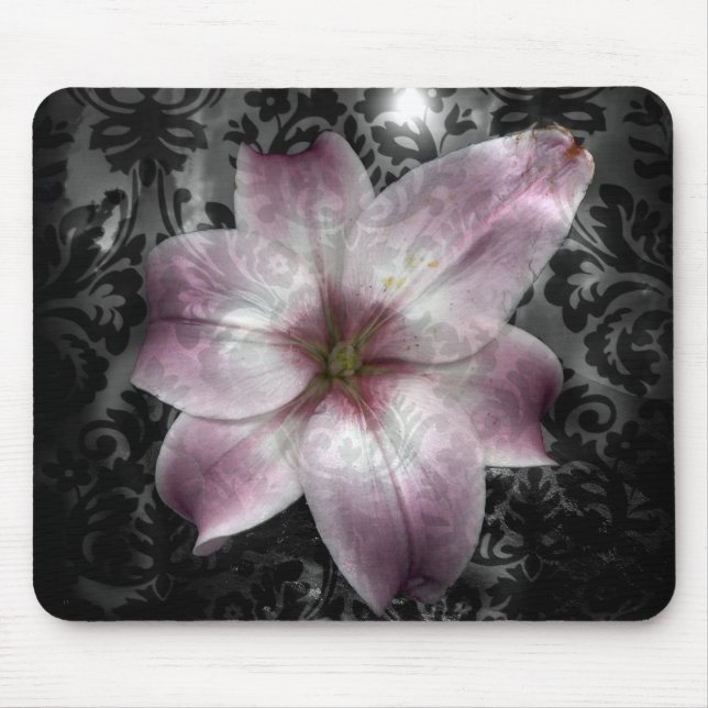 Tapis De Souris Mystère glorieux (Mousepad floral) (Devant)