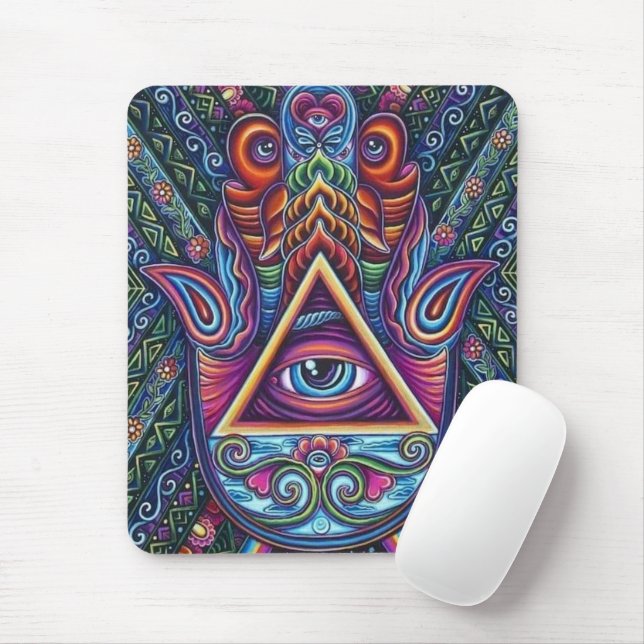 Tapis De Souris Mystique Tous Voir L'Oeil (Avec souris)
