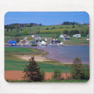 Tapis De Souris N.A. Canada, Île-du-Prince-Édouard. Les bateaux so