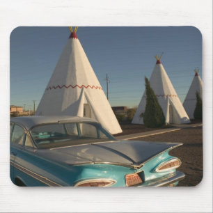 Tapis De Souris Na, Etats-Unis, Arizona, itinéraire 66, tipi de