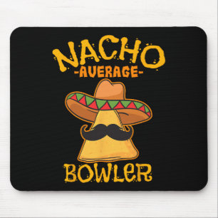 Tapis De Souris Nacho Moyenne Bowler Mexicaine Cinco De Mayo