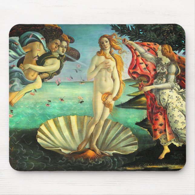 Tapis De Souris Naissance de Botticelli de Vénus (Devant)