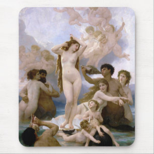 Tapis De Souris Naissance de Vénus de William-Adolphe Bouguereau