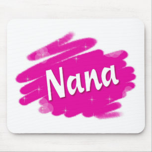 Tapis De Souris Nana aime le rose