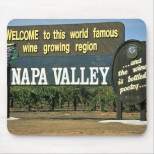 Tapis De Souris Napa Valley, la Californie, Etats-Unis