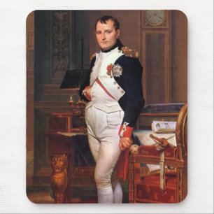 Tapis De Souris Napoléon posant dans son étude