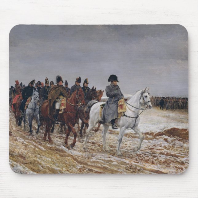 Tapis De Souris Napoléon sur la campagne en 1814, 1864 (Devant)