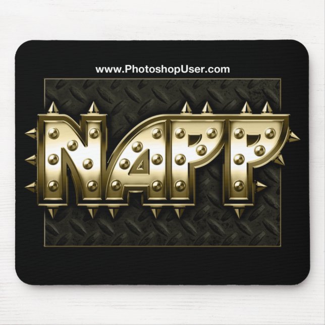 Tapis De Souris NAPP Mousepad - version de métaux lourds (Devant)