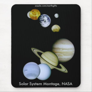 Tapis De Souris NASA SOLAR SYSTEM Mousepad