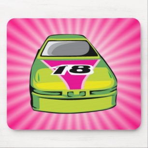 Tapis De Souris Nascar rose