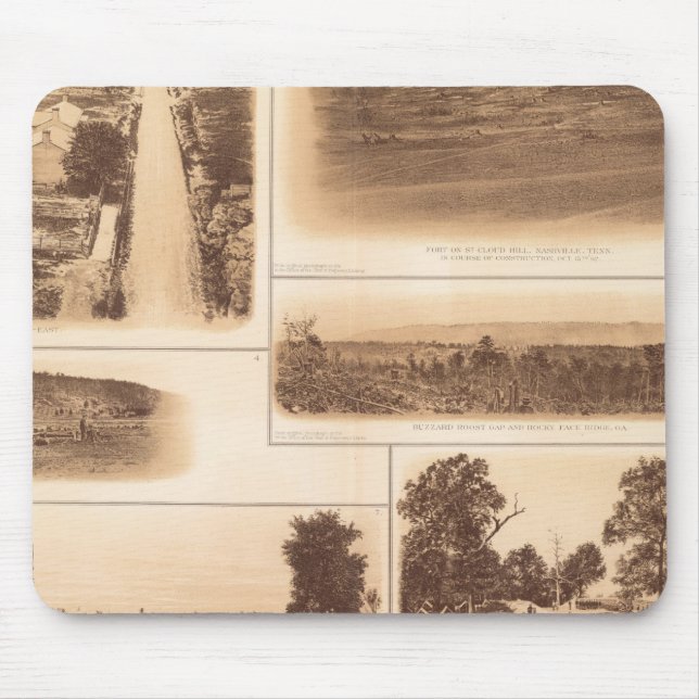 Tapis De Souris Nashville, Tenn (Devant)