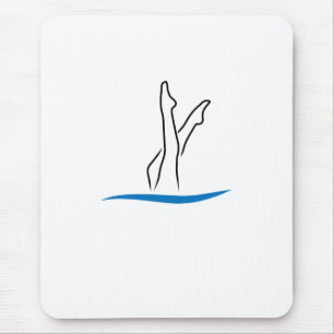 Tapis De Souris Natation synchro
