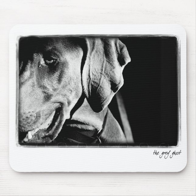 Tapis De Souris Nation de Weimaraner : Le fantôme gris (Devant)