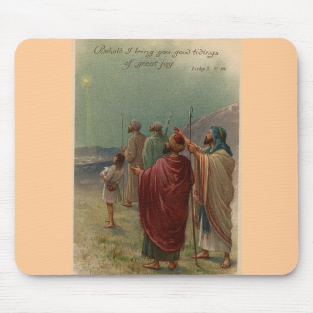 Tapis De Souris Nativité Noël (Devant)