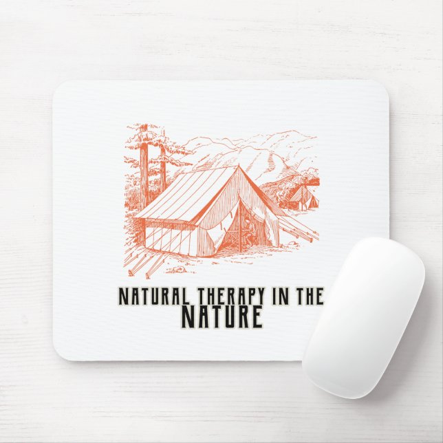 Tapis De Souris Natural therapy in the nature  (Avec souris)