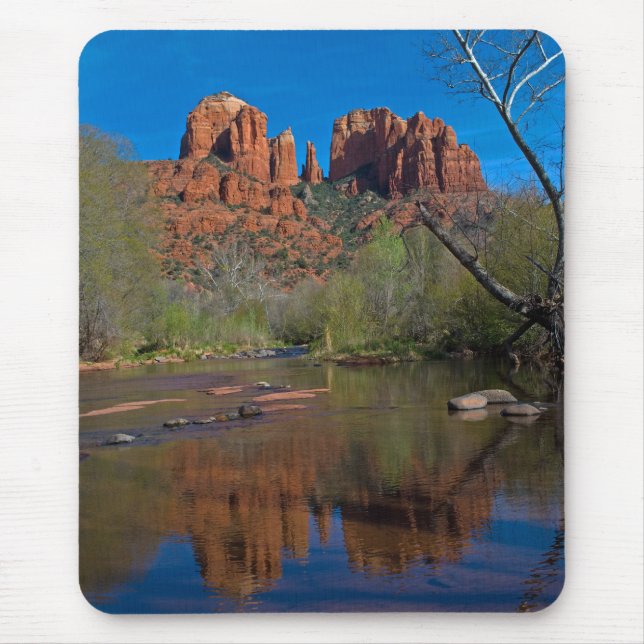 Tapis De Souris Nature d'hiver dans Sedona Mousepad 4038 (Devant)