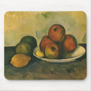 Tapis De Souris Nature morte avec des pommes de Paul Cezanne