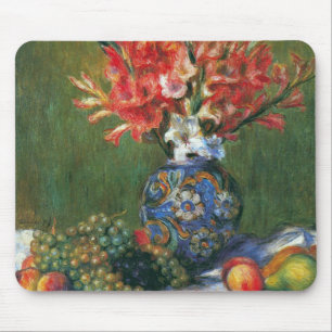 Tapis De Souris Nature morte Fleurs et Fruits de Pierre Renoir