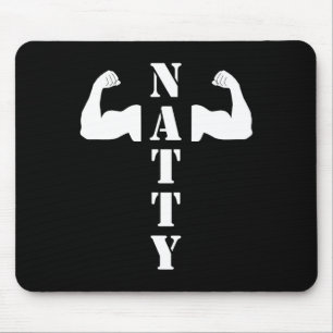 Tapis De Souris Naturellement Muscles Bodybuilding Funny Gym Peser