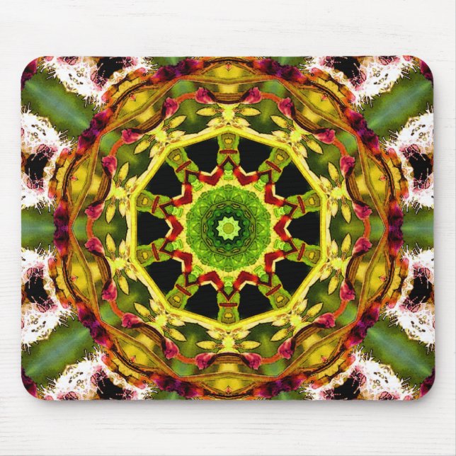 TAPIS DE SOURIS NATURES FLEURS DE PRINTEMPS ART (Devant)