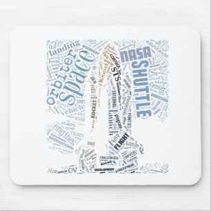 Tapis De Souris Navette spatiale dans Tagxedo