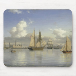 Tapis De Souris Navires de navigation outre de château de