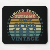 Né en 1983 cadeau d'anniversaire vintage