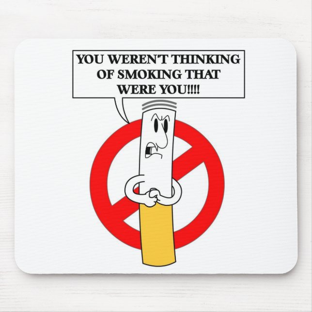 Tapis De Souris ne le fumez pas (Devant)