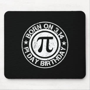 Tapis De Souris Né Le Jour Du Pi Anniversaire 3.14