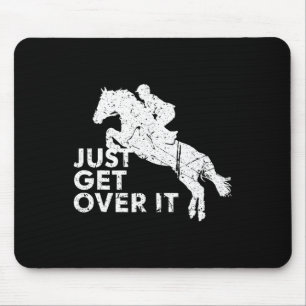Tapis De Souris Ne Manquez Pas Le Cheval Qui Saute Equestre Horseb