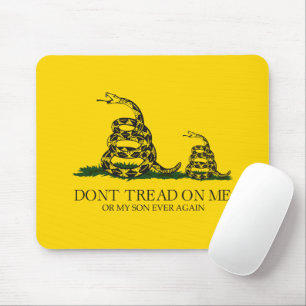 Tapis De Souris Ne Marche Pas Sur Moi Ou Mon Fils Gadsden Flag Mem