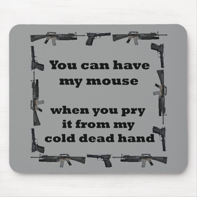 Tapis De Souris Ne touchez pas (Devant)