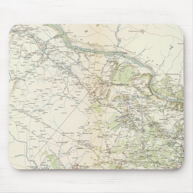 Tapis De Souris NE Virginia, Washington 1 (Devant)