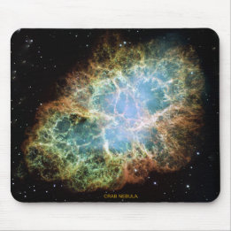 Tapis De Souris Nebula du crabe