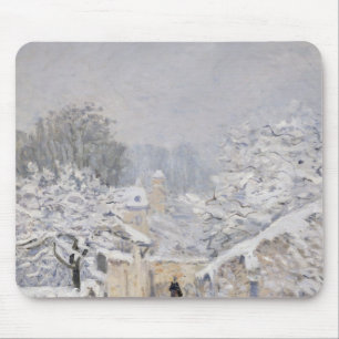 Tapis De Souris Neige chez Louveciennes, 1878