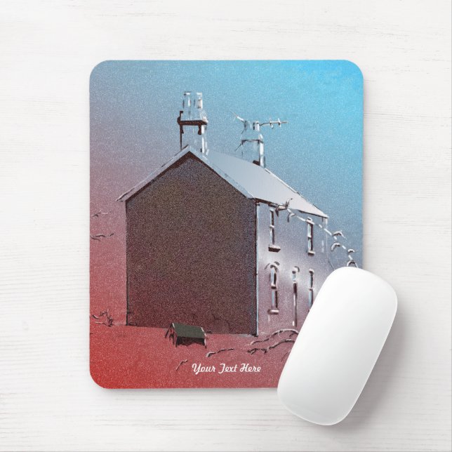 Tapis De Souris Neige hivernale (Avec souris)
