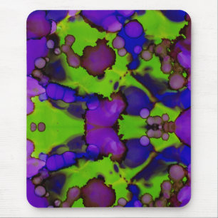 Tapis De Souris Neon Bloomstorm