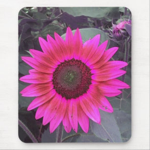 Tapis De Souris Neon Pink Tournesol Mousepad