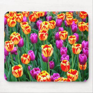 Tapis De Souris Neon Tulips Mousepad