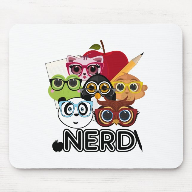 Tapis De Souris Nerd 3 (Devant)