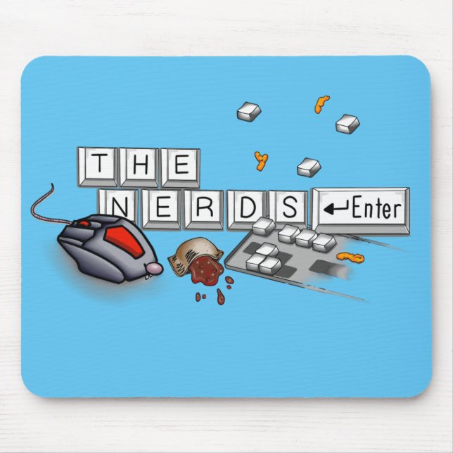 Tapis De Souris Nerds - PC Master Race Pad plat (Devant)