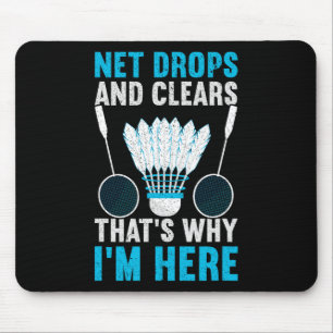 Tapis De Souris Net Drops And Clears C'est pourquoi je suis ici Dm