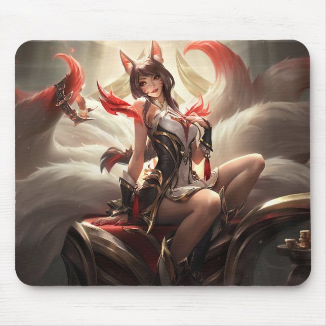 Tapis De Souris Neuf Mousepad renard de queue | Mousepad personnal (Devant)