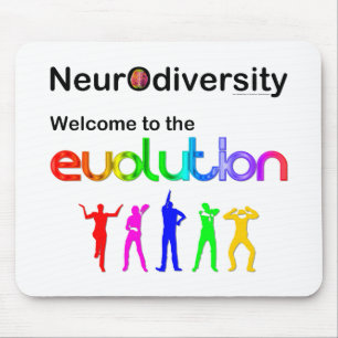 Tapis De Souris Neurodiversité Bienvenue dans l'Évolution