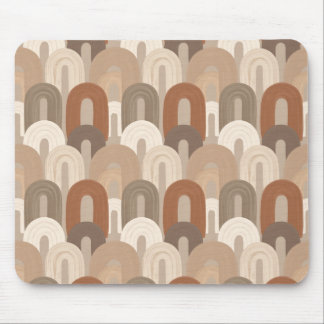 Tapis De Souris Neutral Arch Abstract Pattern