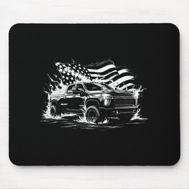 Tapis De Souris New Body Style Silverado Truck 2500 Crew Cab Patri (Devant)