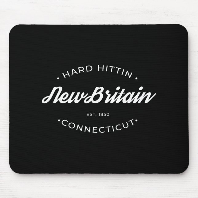 Tapis De Souris New Britain Ct Hard Hittin  (Devant)